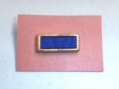 #ad US Army Blue Presidential Unit Citation PUC Ribbon with Large Frame $8.99