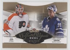 2014-15 Fleer Showcase Hot Prospects Duos Robb Zepp Christopher Gibson Rob 0o5t