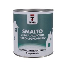 Smalto vetrificante cuver trasp.sat.lt.0,750