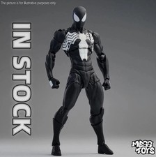 In Stock CT Toys Messtoys Symbiote Spider-Man Black Spider Action Figure Boxed