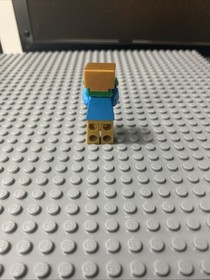 Lego Minecraft Zombie From Set 21137