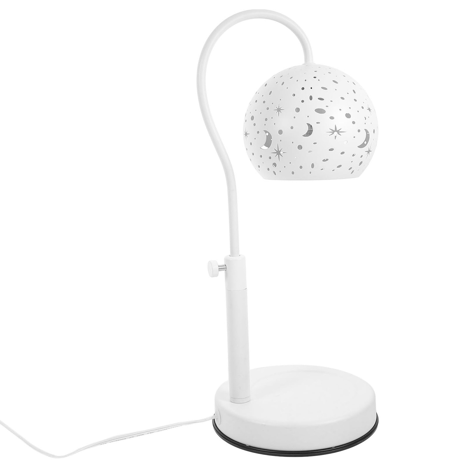 Electric Candle Warmer Lamp with 2 Bulbs & Adjustable Height for Wax Melts-image