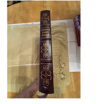 The Easton Press Grimm's Fairy Tales Untermeyer Leather HC Illus Coll Ed