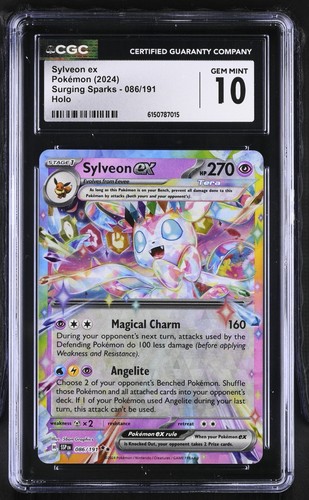 Sylveon ex graded CGC 10 for sale on eBay