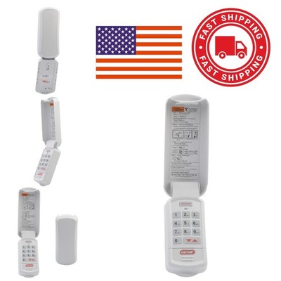 Secure Wireless Keypad for Garage Door Openers Backlit Design Weather Resistant