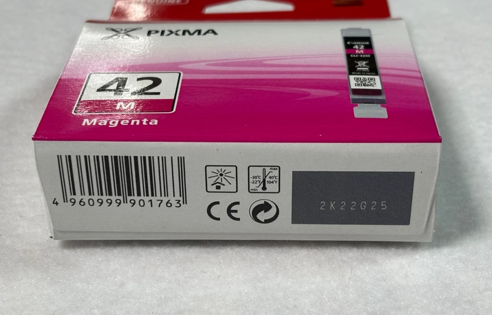 Genuine Canon CLI-42M Magenta Ink Cartridge New - Image 2 of 4