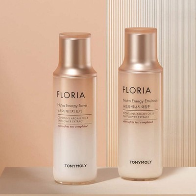 TONYMOLY Floria Nutra Energy 2-Piece Set (Toner 150ml + Emulsion 150ml)