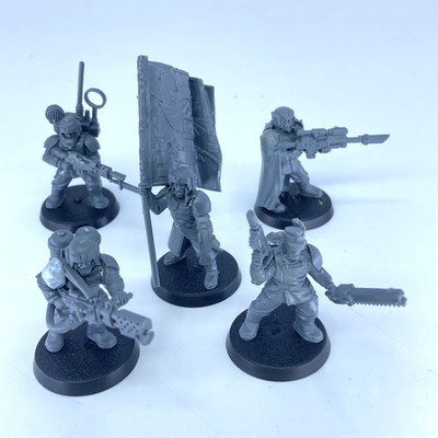 Cadian Command Squad - Imperial Guard - Warhammer 40K Games Workshop C8030