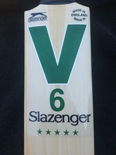 Slazenger V6 Pro Tour Cricket Bat, SH, 2lb 10oz, Hardly Used