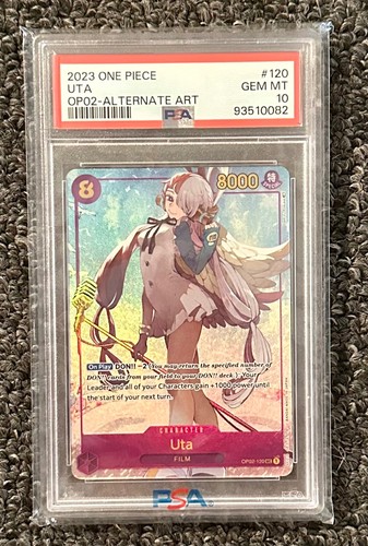Uta (Alternate Art) graded PSA 10 for sale on eBay
