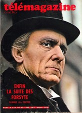 Télé Magazine n° 809 - Eric Porter "La dynastie des Forsyte" (Avril 1971)