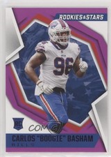 2021 Panini Rookies & Stars Purple Carlos Basham Jr Boogie #193 4f9