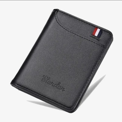 Daily Essentials Soft Premium PU Leather Slim Wallet for Men New Lightweight Min