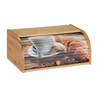 Brotkasten Bambus Brotkiste Mit Deckel Geruchsneutral Leicht Brotbox Bambus