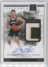 2018-19 Panini Impeccable Elegance Rookie Jersey 16/99 Donte DiVincenzo Auto 0s3