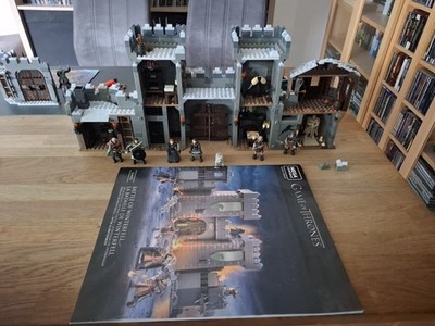 MEGA CONSTRUX GAME OF THRONES RIESEN SET: WINTERFELL, EISWAND & THRON  MIT B.A.