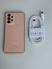 Smartphone Samsung Galaxy A53 5G Impresionante Melocotón SM-A536B 128GB Desbloqueado 5G