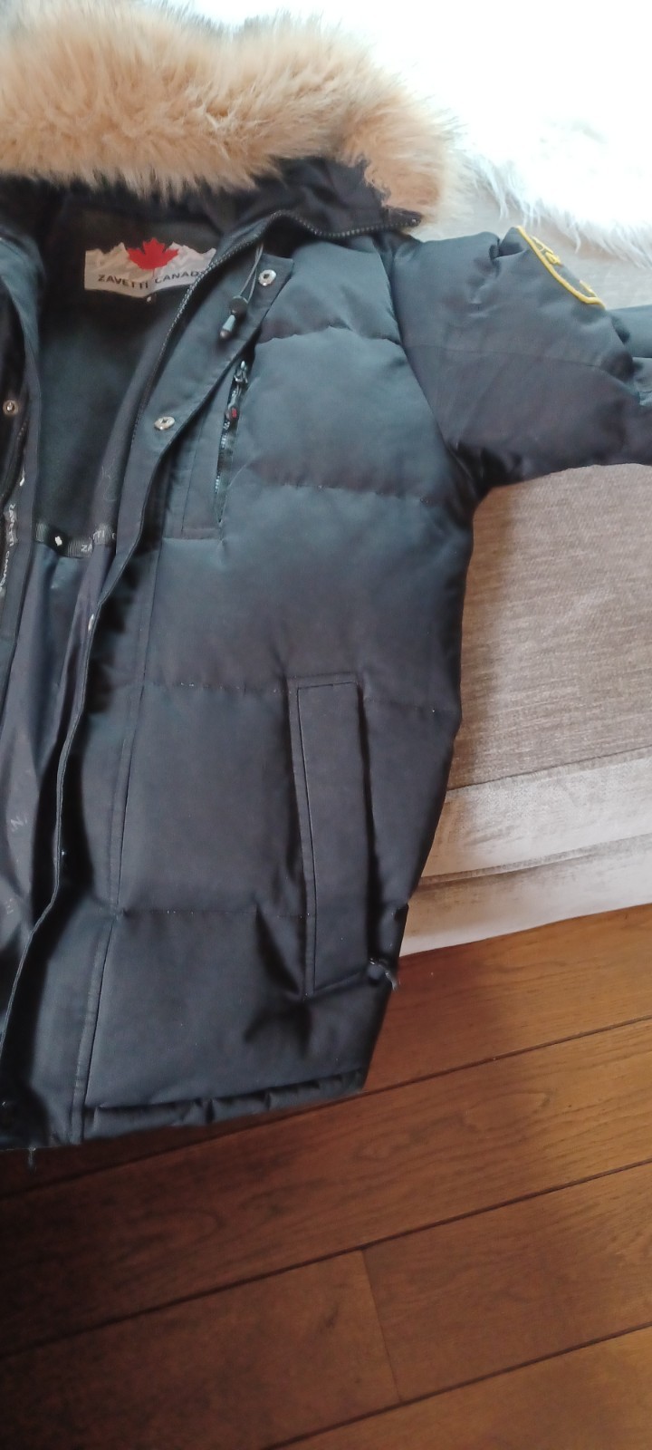 zavetti canada jacket mens oshawa parks puffa small mens image 2