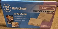 Westinghouse 4 Channel Home/Office Intercom WHI-4C 2 Intercoms