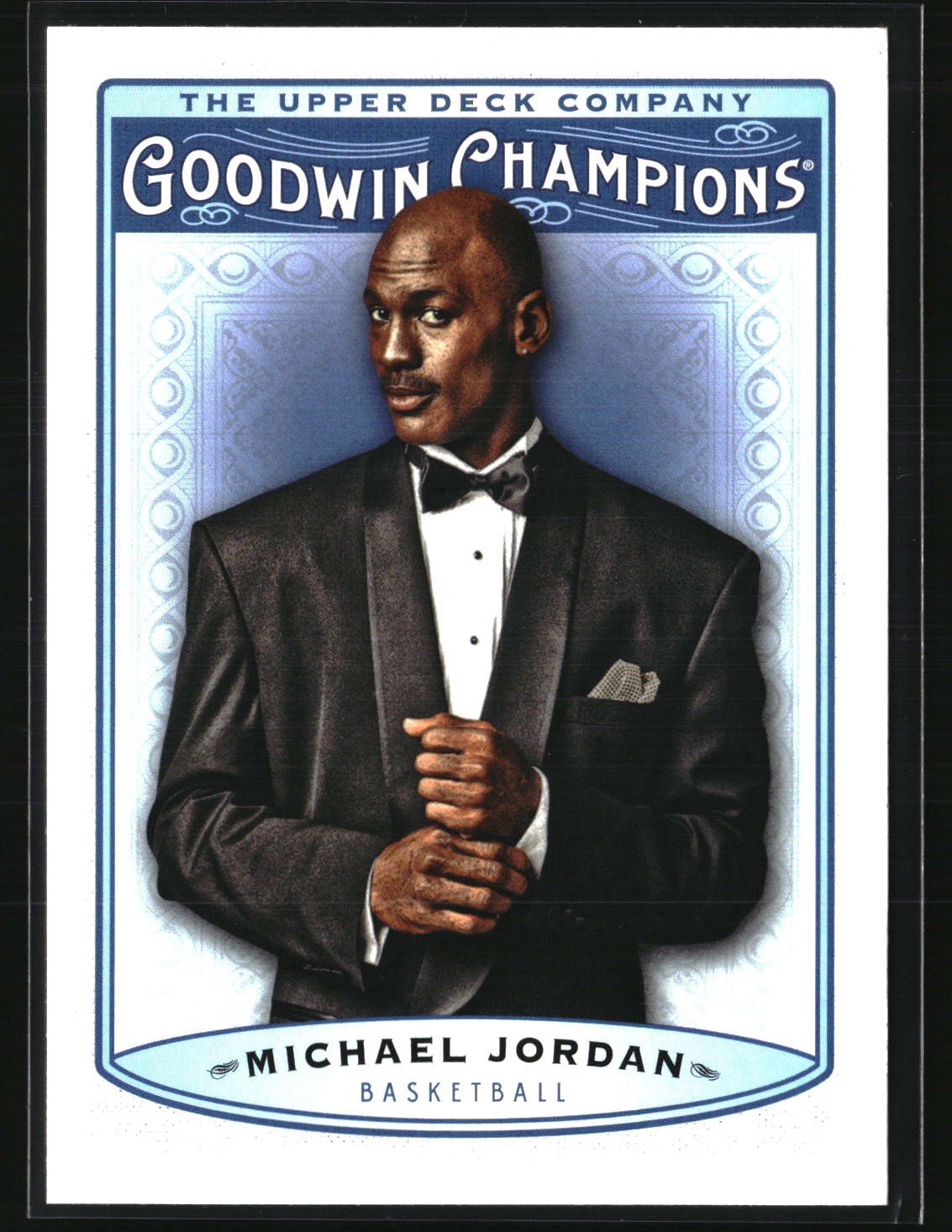 Michael Jordan 2019 Upper Deck Goodwin Champions Royal Blue #1