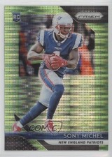 2018 Panini Prizm Rookie Neon Green Pulsar Prizm Sony Michel #211 0b2