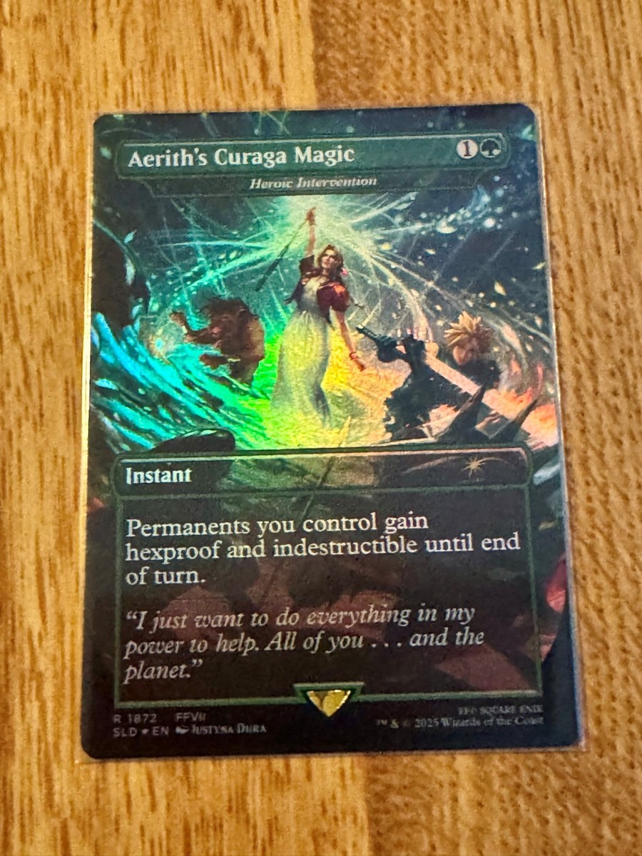 MTG x Final Fantasy Secret Lair - Grimoire (Rainbow Foil) - Single
