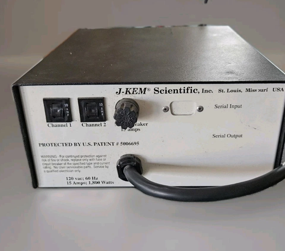 J-Kem Scientific Gemini 2 Dual Digital Temperature Controller, Working w 1 Probe - Image 4 of 4