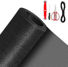Pet Proof Window Screen Replacement Kit, 39"X118" Durable High Hardness Screen M
