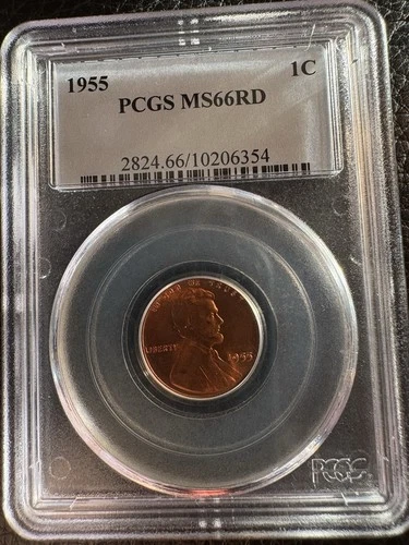 1955 LINCOLN 1C MS66 RD