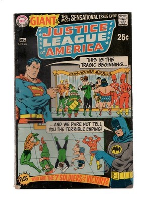 Justice League of America #76 - Giant Size - Lower Grade