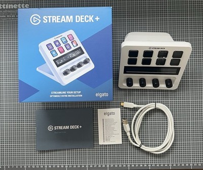 Elgato Stream Deck + / Plus   Weiß, neuwertig, OVP