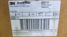 3M Scotch-Weld Epoxy Adhesive 105 Clear Part B 5 Gallon, Expired 04/22/2025
