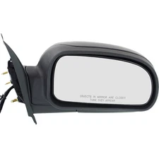 Power Mirror For 2002-09 Chevrolet Trailblazer Right Manual Fold Heated Textured