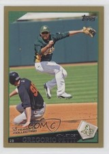 2009 Topps Update Gold 1644/2009 Gregorio Petit #UH225 0sp3