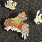 DISNEY PIN LOT ATTRACTION SPLASH MOUNTAIN RARE BRER FOX LOG BRER RABBIT MINI PIN — photo 4