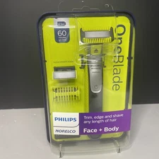 Philips Norelco OneBlade Face/Body hybrid electric trimmer and shaver/QP2630/70 