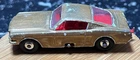 VTG Matchbox Series No 8 Ford Mustang 1965 Gold Fastback Tow Lesney England UK