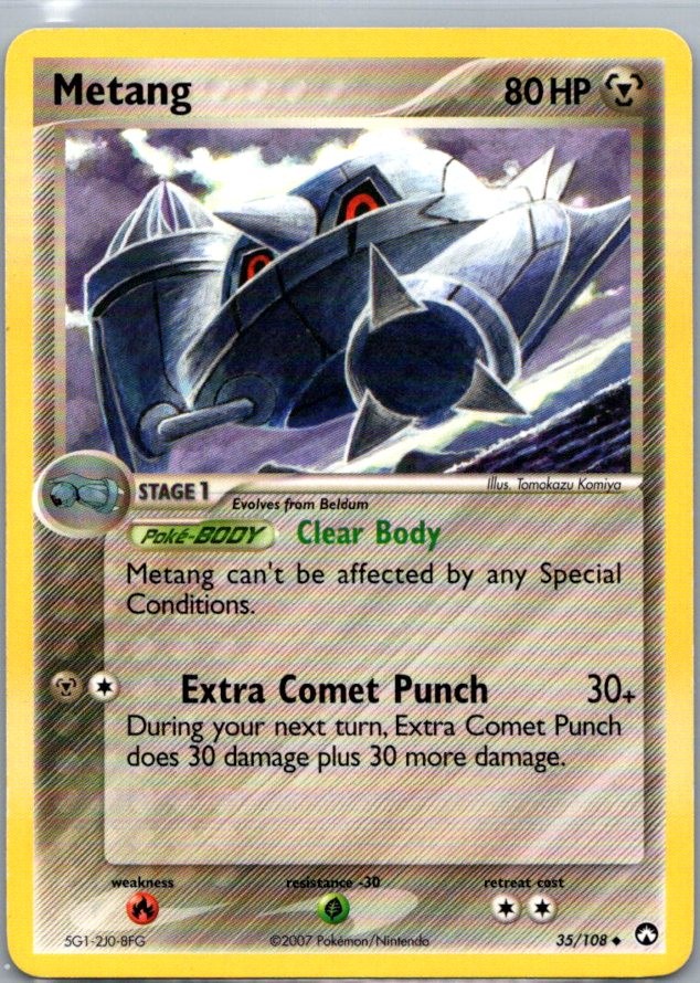 Metang 35/108 Uncommon Power Keepers NM
