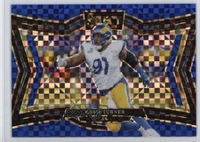 2024 Panini Select Field Level Blue Prizm 1/75 Kobie Turner #459 0us8