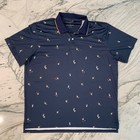 Bonobos Limited Edition Cocktail-Print Performance Golf Polo – Men's Size Large