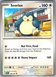 Snorlax 136/167 Twilight Masquerade Uncommon