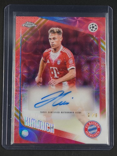 Joshua Kimmich 2025-26 Topps Chrome UEFA Hongbao Auto Red Refractor 2/8 [3hk