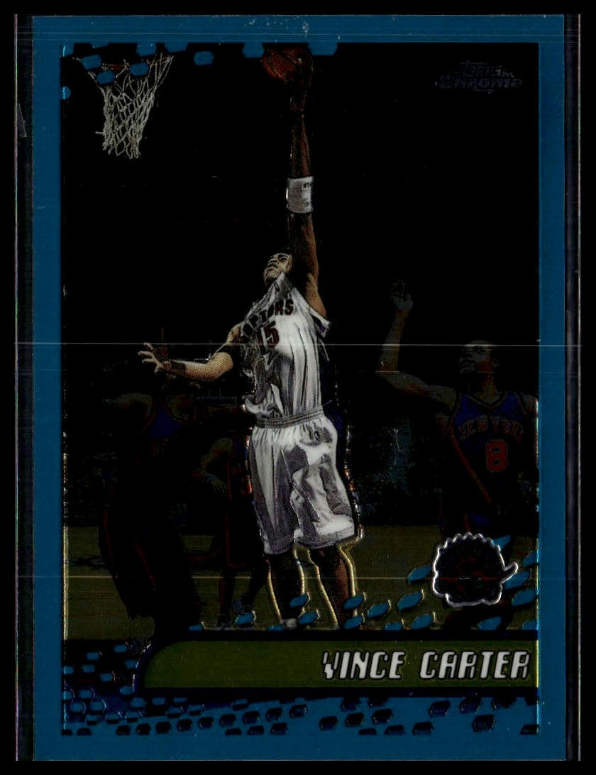 Vince Carter 2001-02 Topps Chrome #10 Toronto Raptors