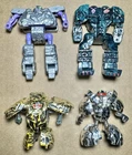 Vintage 1980s Tonka Rock Lords Action Figures Lot - Crackpot, Nuggit, Slimestone
