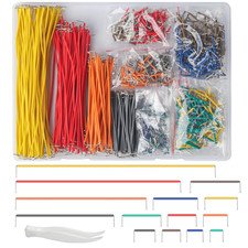 840 Pcs Breadboard Jumper Wires Kit, PCB Breadboard Jumper Wire Cables, Solderle