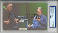 SIGNED Bill Gates Microsoft Picture w/ The Rock WWF Cut PSA DNA COA AUTOGRAPHED