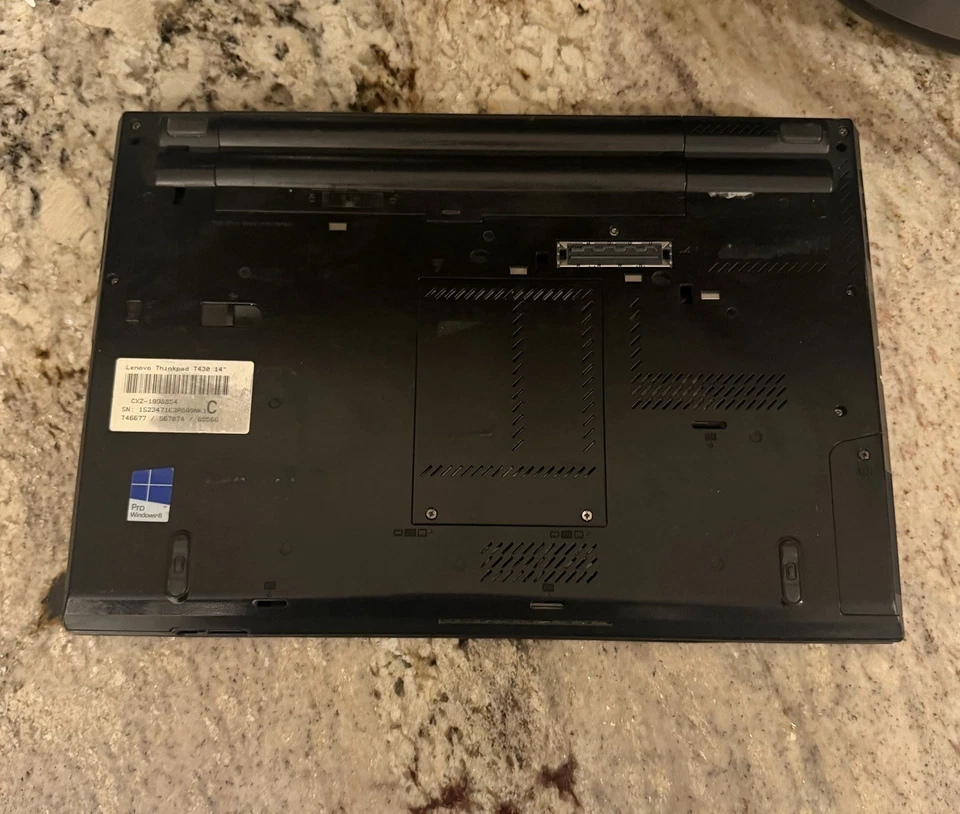 Ноутбук Lenovo ThinkPad T430 Windows 8 14 дюймов Core i5, 4 Гб, твердотельный накопитель 120 Гб, DVD RW - Изображение 4 из 4