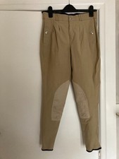 Mark Todd Mens Horse Riding Trousers Beige 38R Equestrian Jodhpur Pants