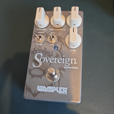 Wampler Sovereign V2 Distortion Pedal