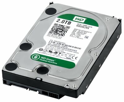 Western Digital Green 2TB,Intern,5400RPM (WD20EZRX) HDD (Hard Disk